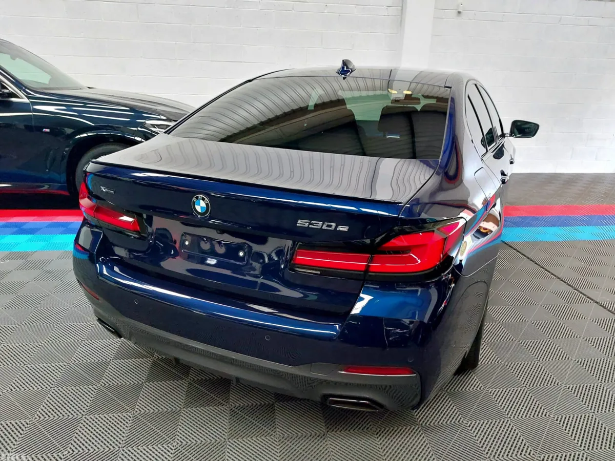 BMW 5-Series Saloon, Petrol Plug-in Hybrid, 2020, Blue
