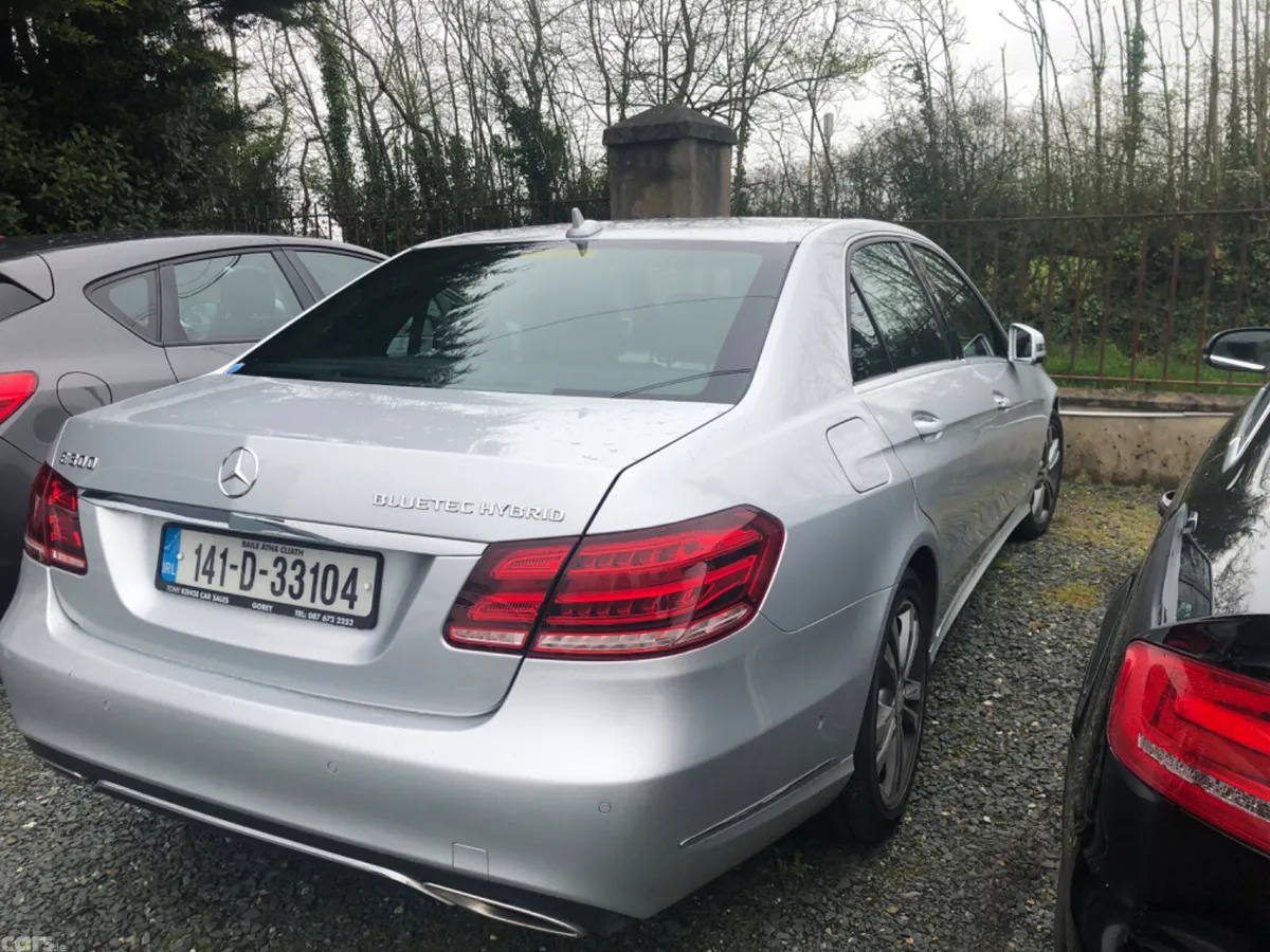 Mercedes-Benz E-Class Saloon, Diesel Hybrid, 2014, Silver