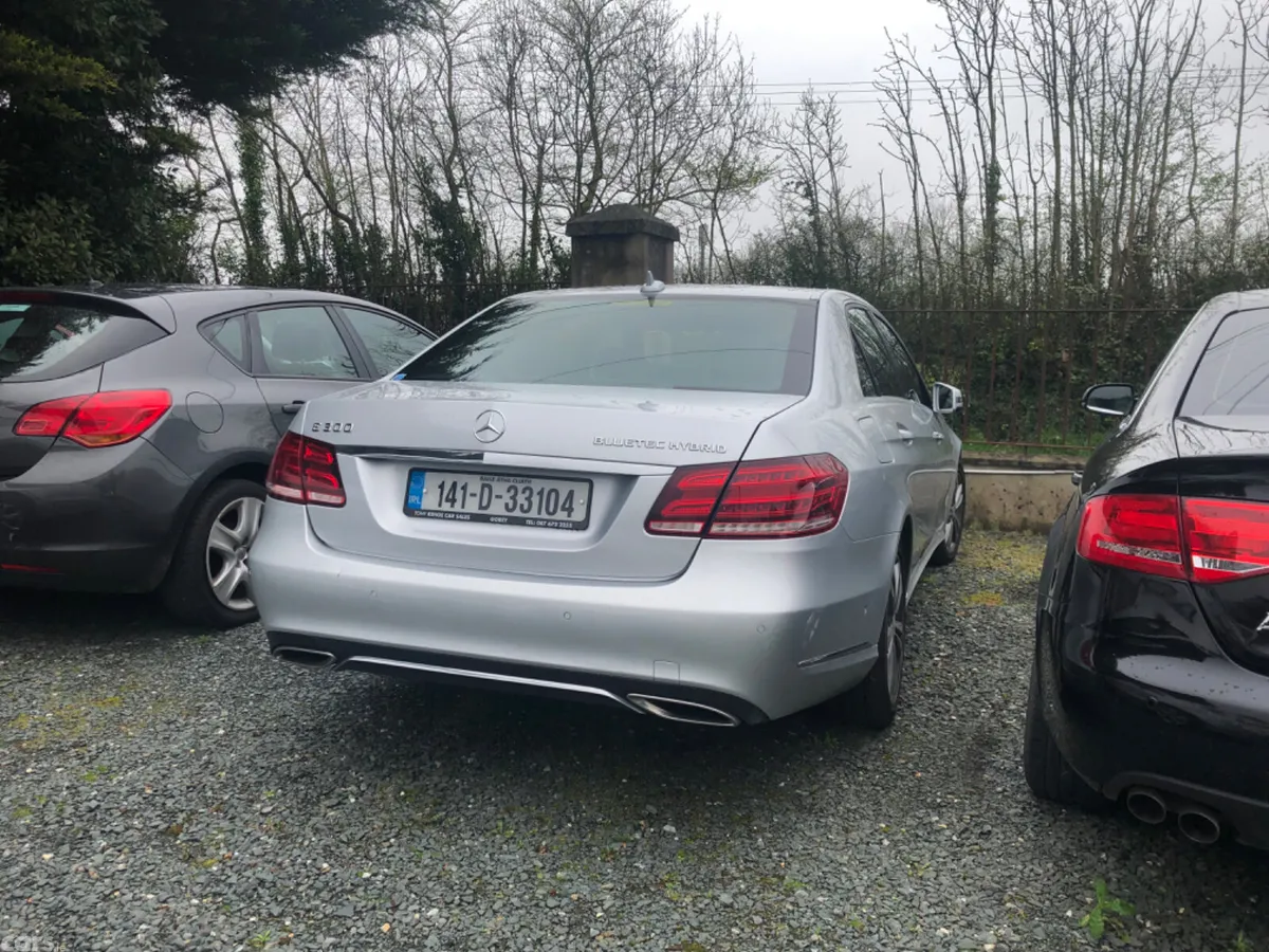 Mercedes-Benz E-Class Saloon, Diesel Hybrid, 2014, Silver