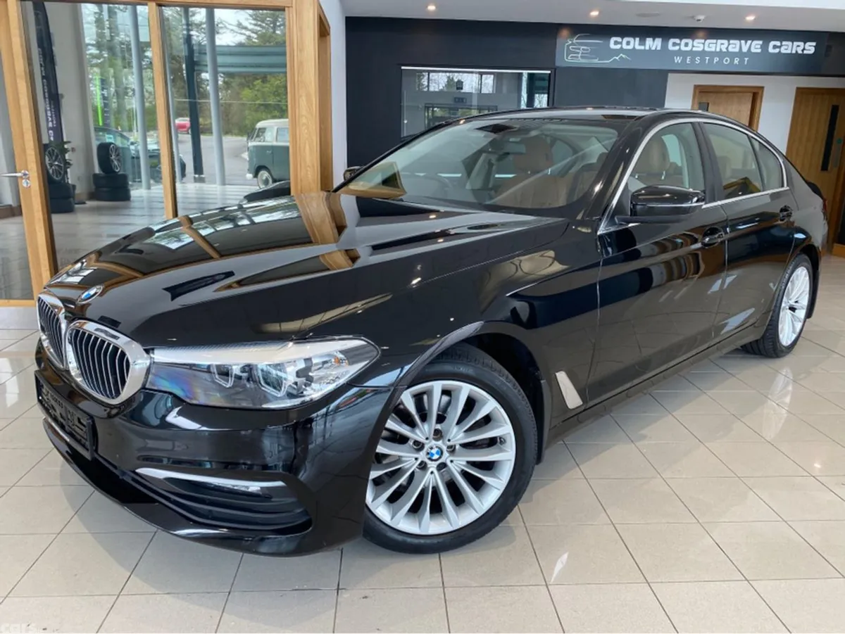 BMW 5-Series Saloon, Diesel, 2019, Black