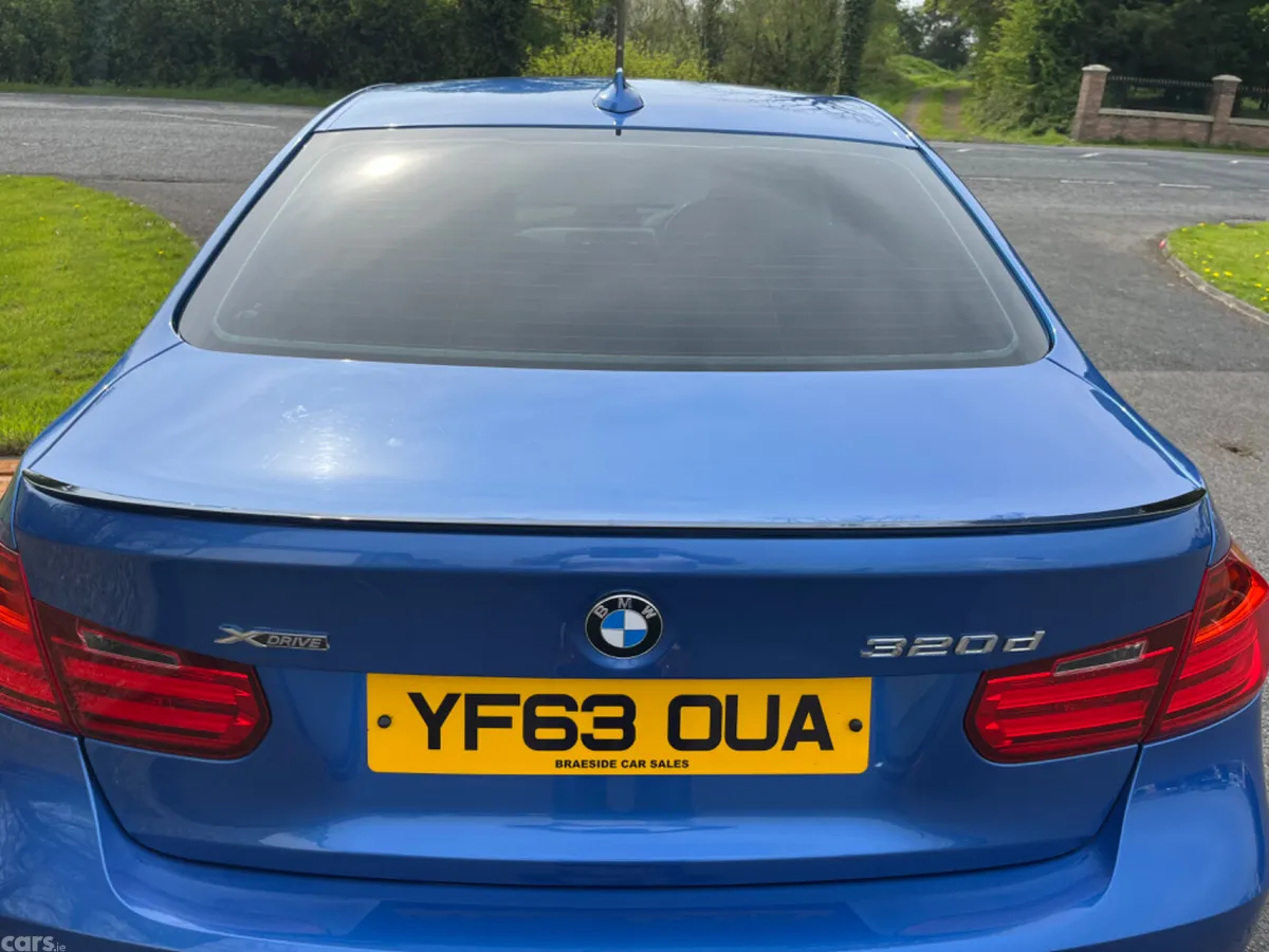 BMW 3-Series Saloon, Diesel, 2014, Blue