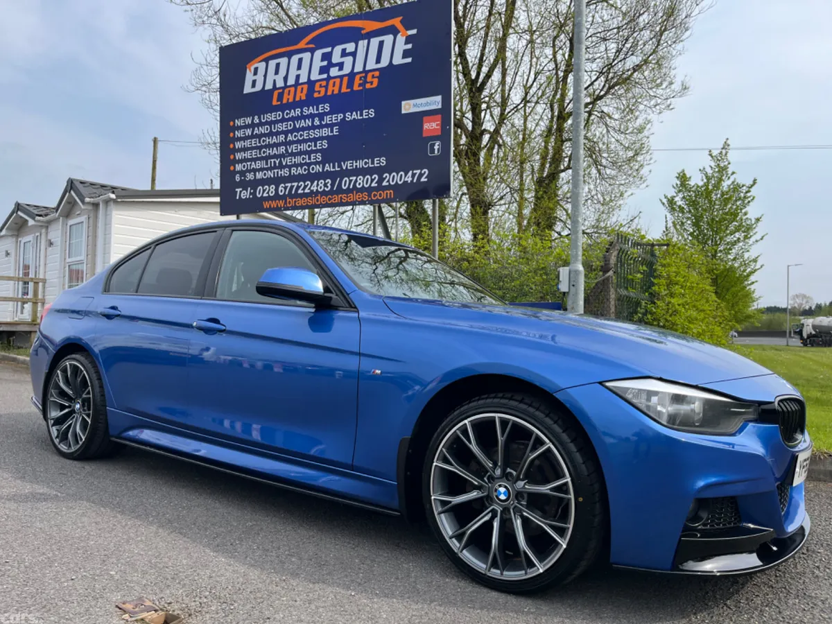 BMW 3-Series Saloon, Diesel, 2014, Blue