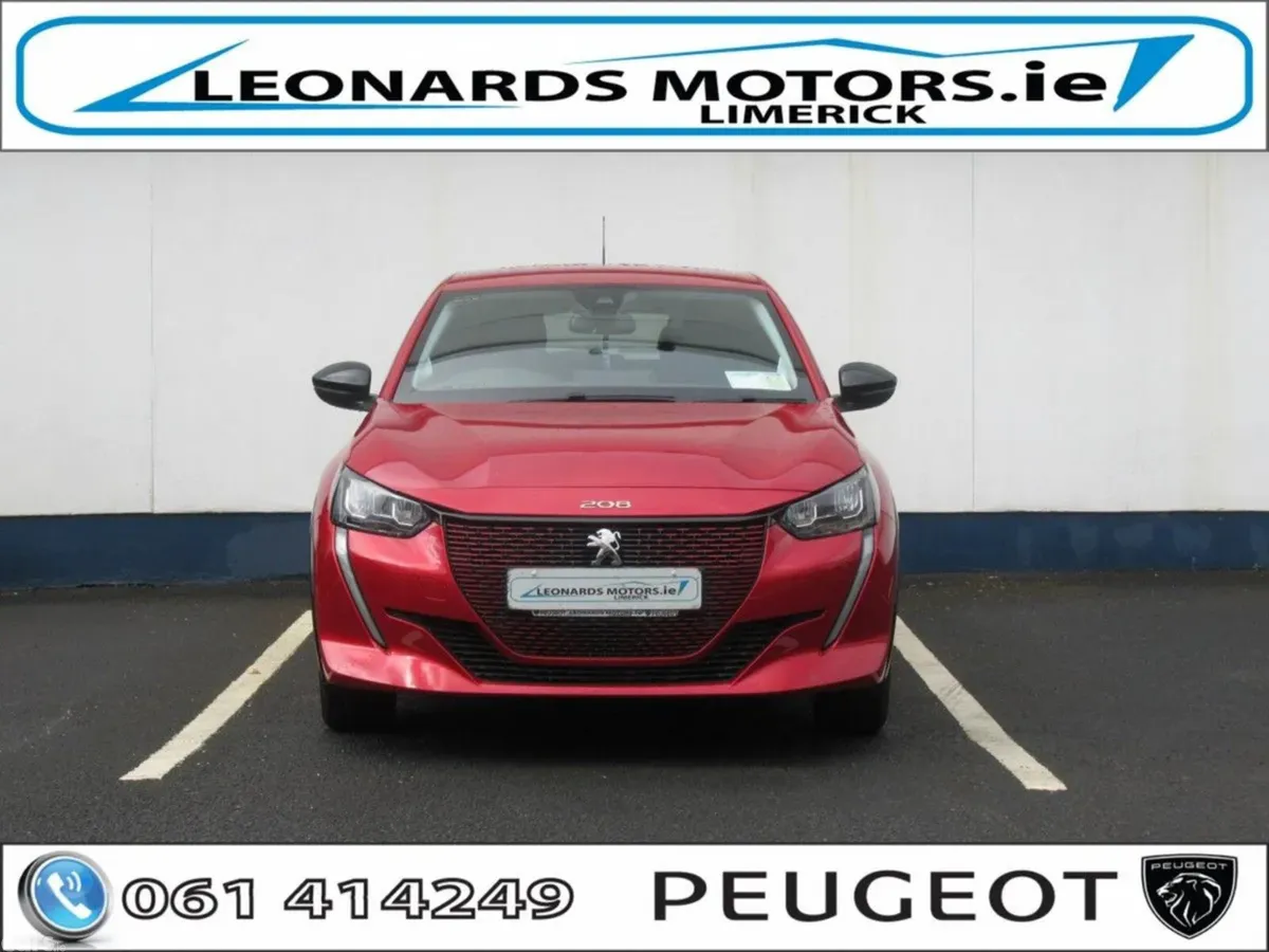 Peugeot 208 Hatchback, Electric, 2026, Red
