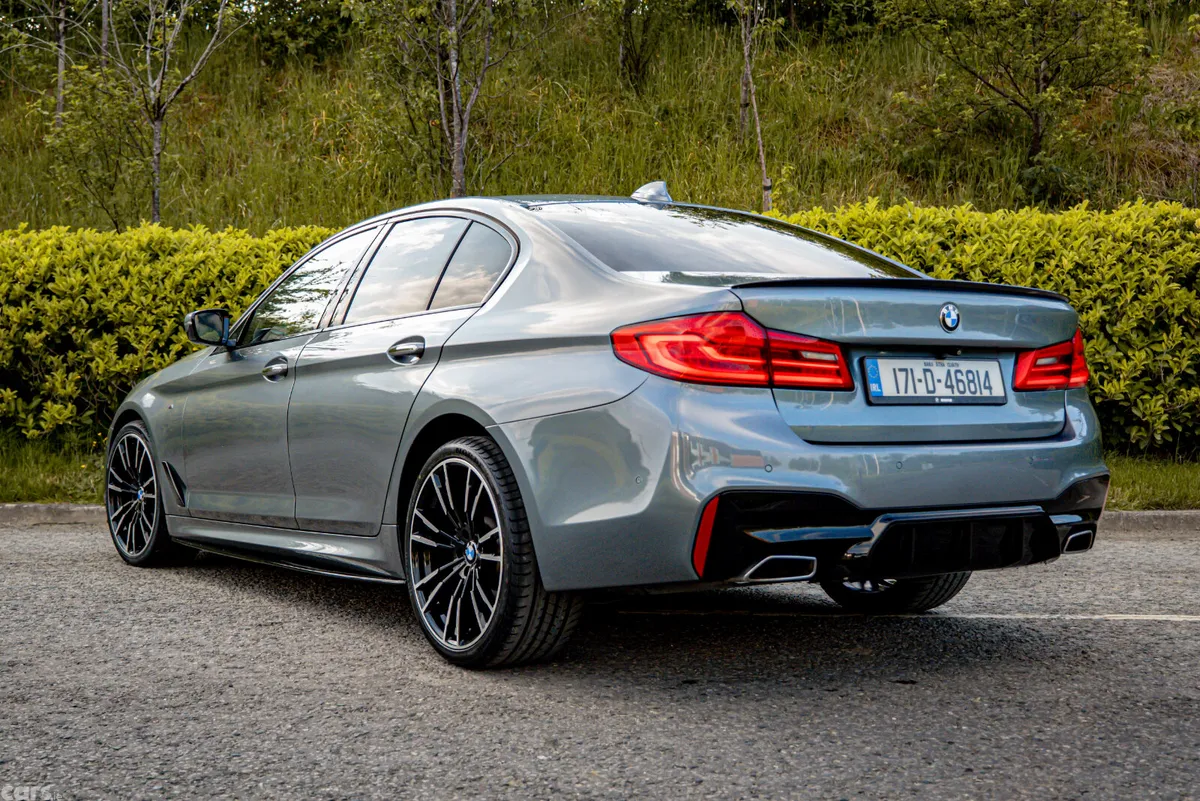 BMW 5-Series Saloon, Diesel, 2017, Blue