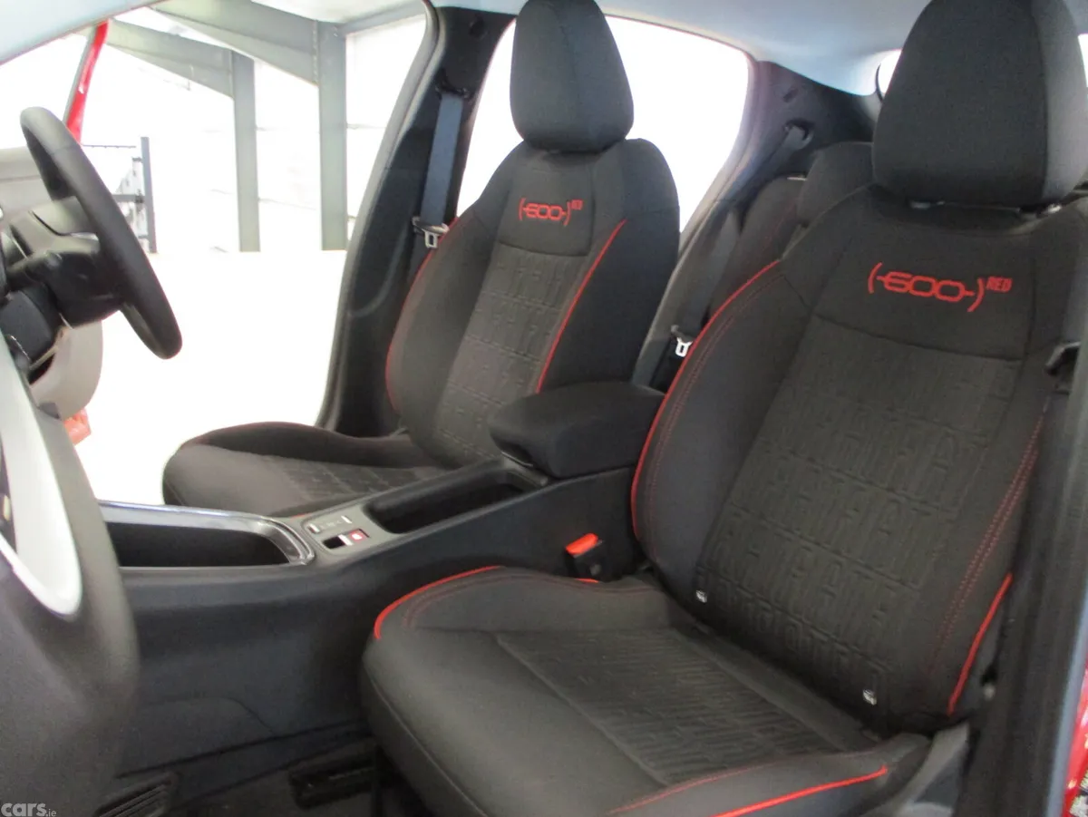 Fiat 600 SUV, Electric, 2026, Red