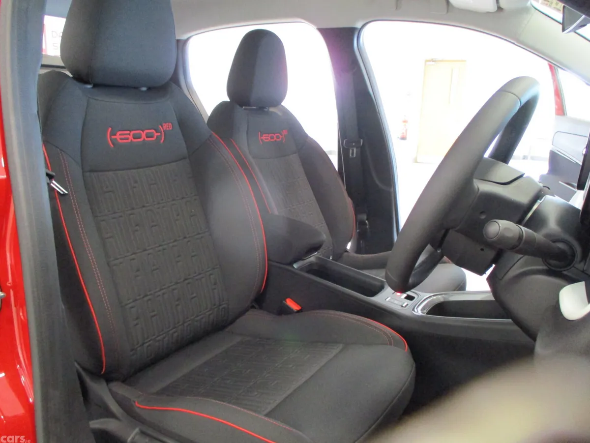 Fiat 600 SUV, Petrol Hybrid, 2026, Red