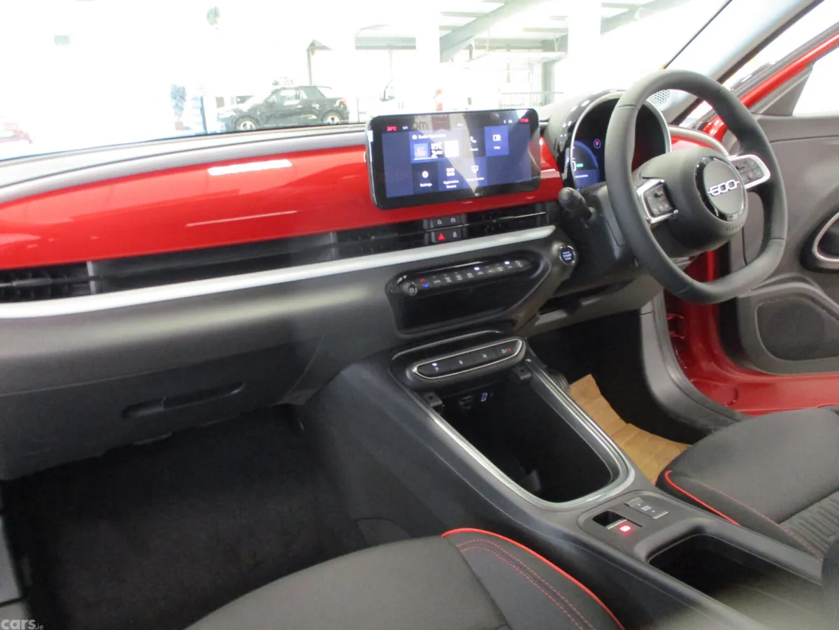 Fiat 600 SUV, Petrol Hybrid, 2026, Red