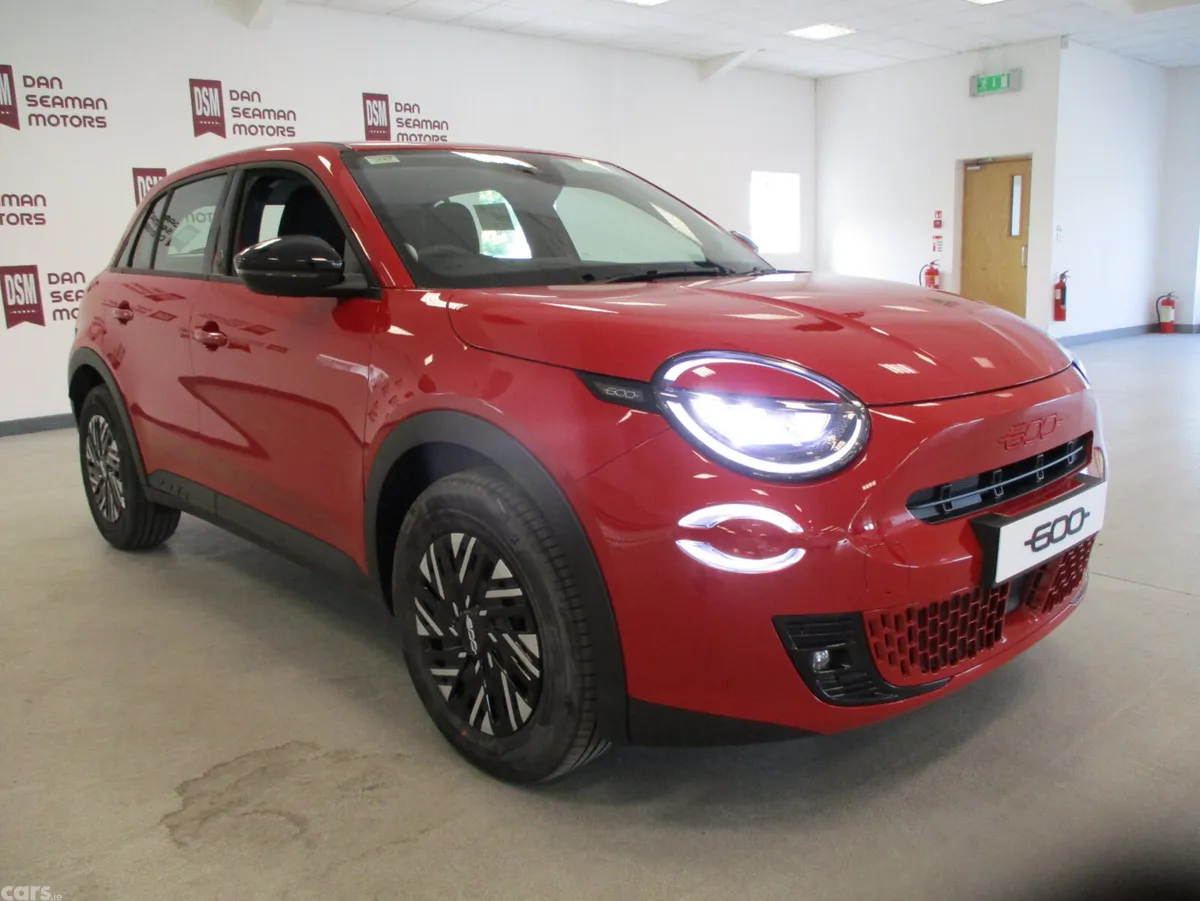 Fiat 600 SUV, Petrol Hybrid, 2026, Red