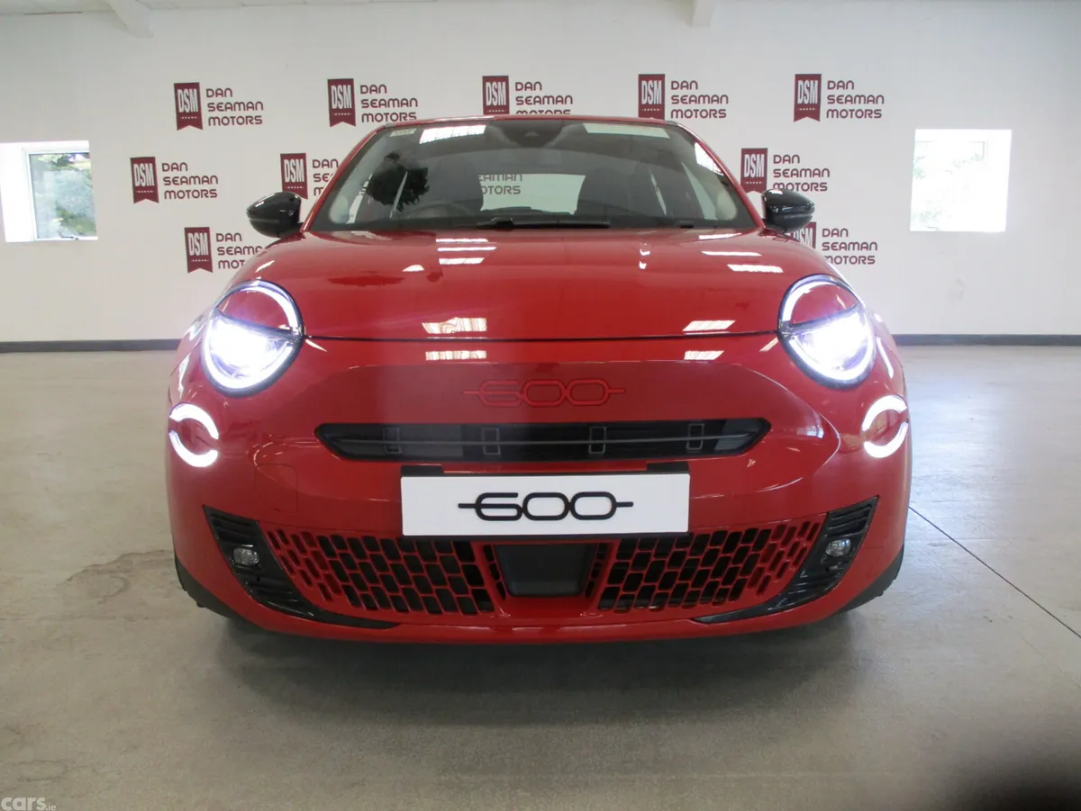 Fiat 600 SUV, Petrol Hybrid, 2026, Red