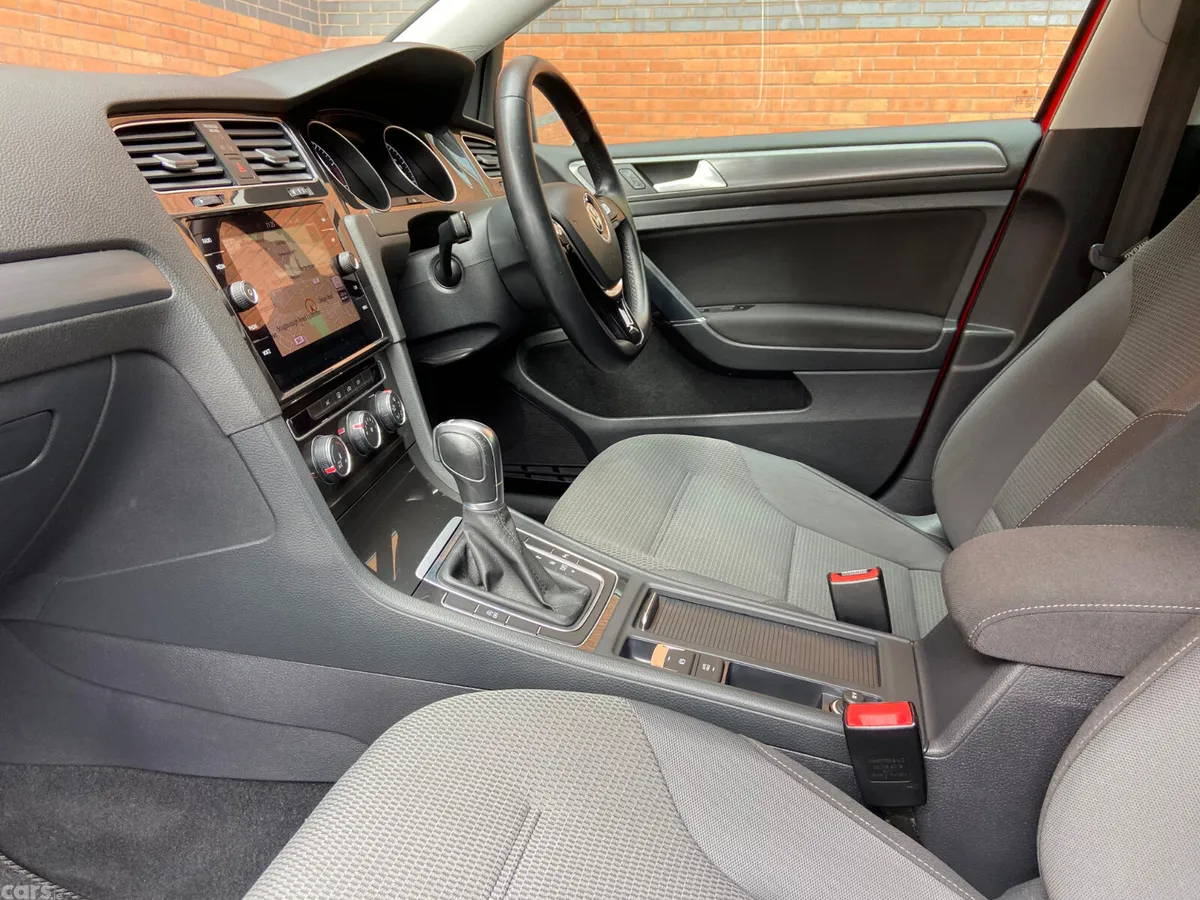 Volkswagen Golf Hatchback, Petrol, 2019, Red