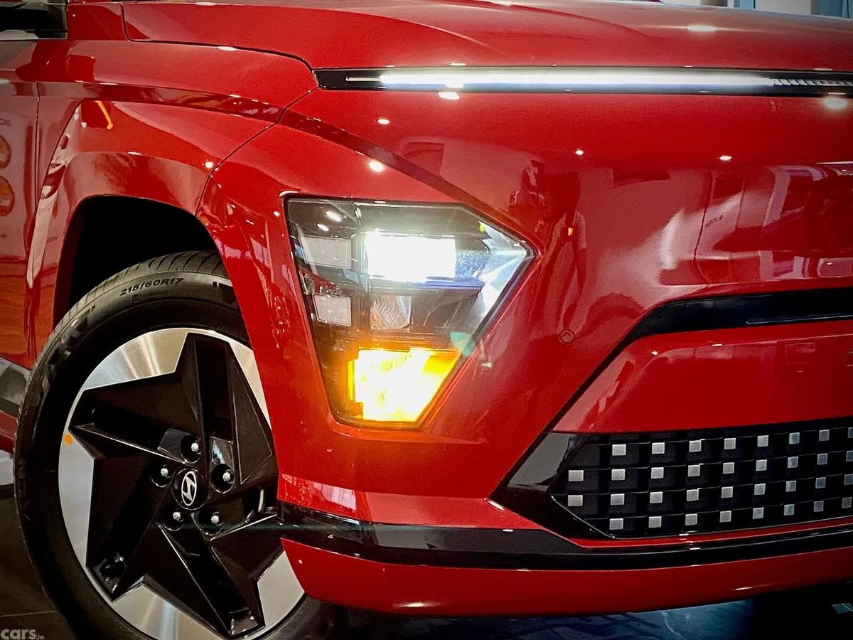 Hyundai KONA SUV, Electric, 2027, Red