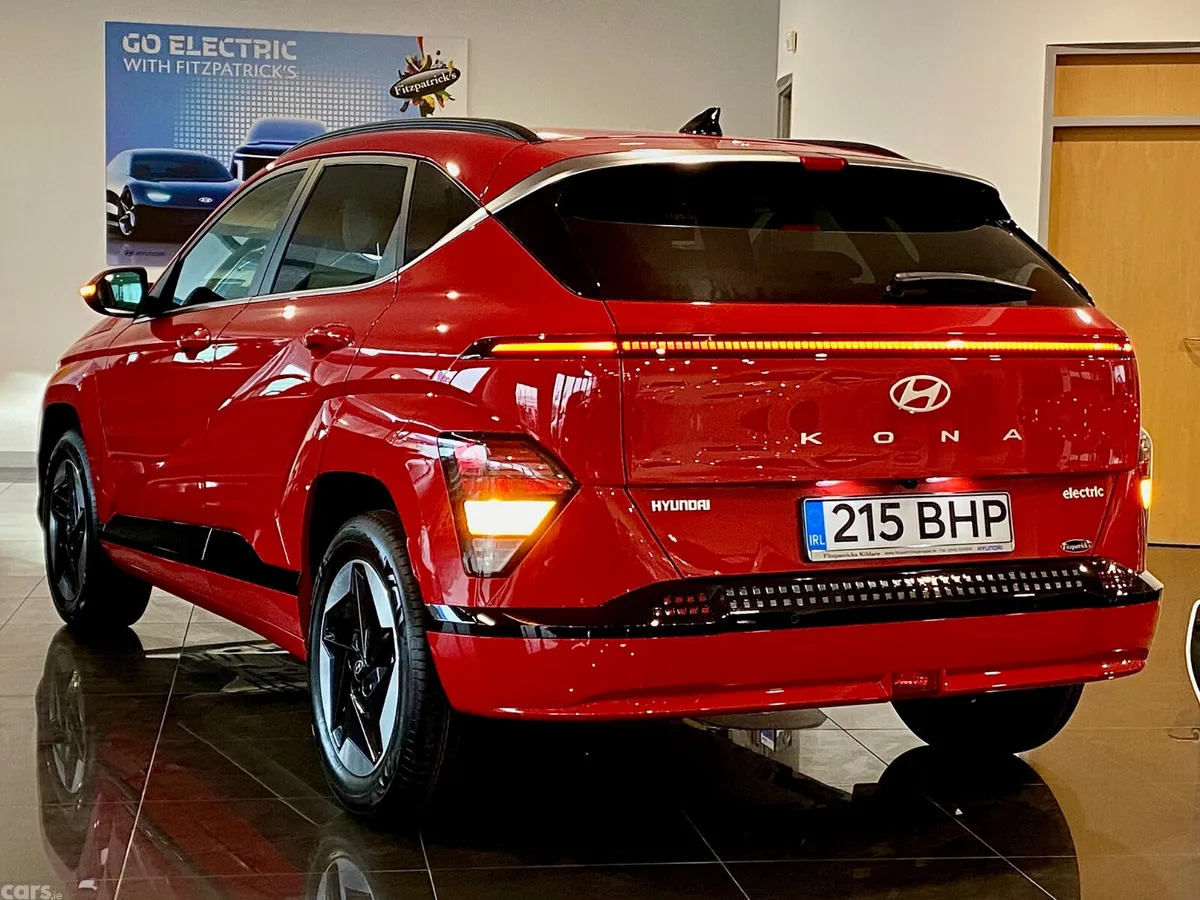 Hyundai KONA SUV, Electric, 2027, Red