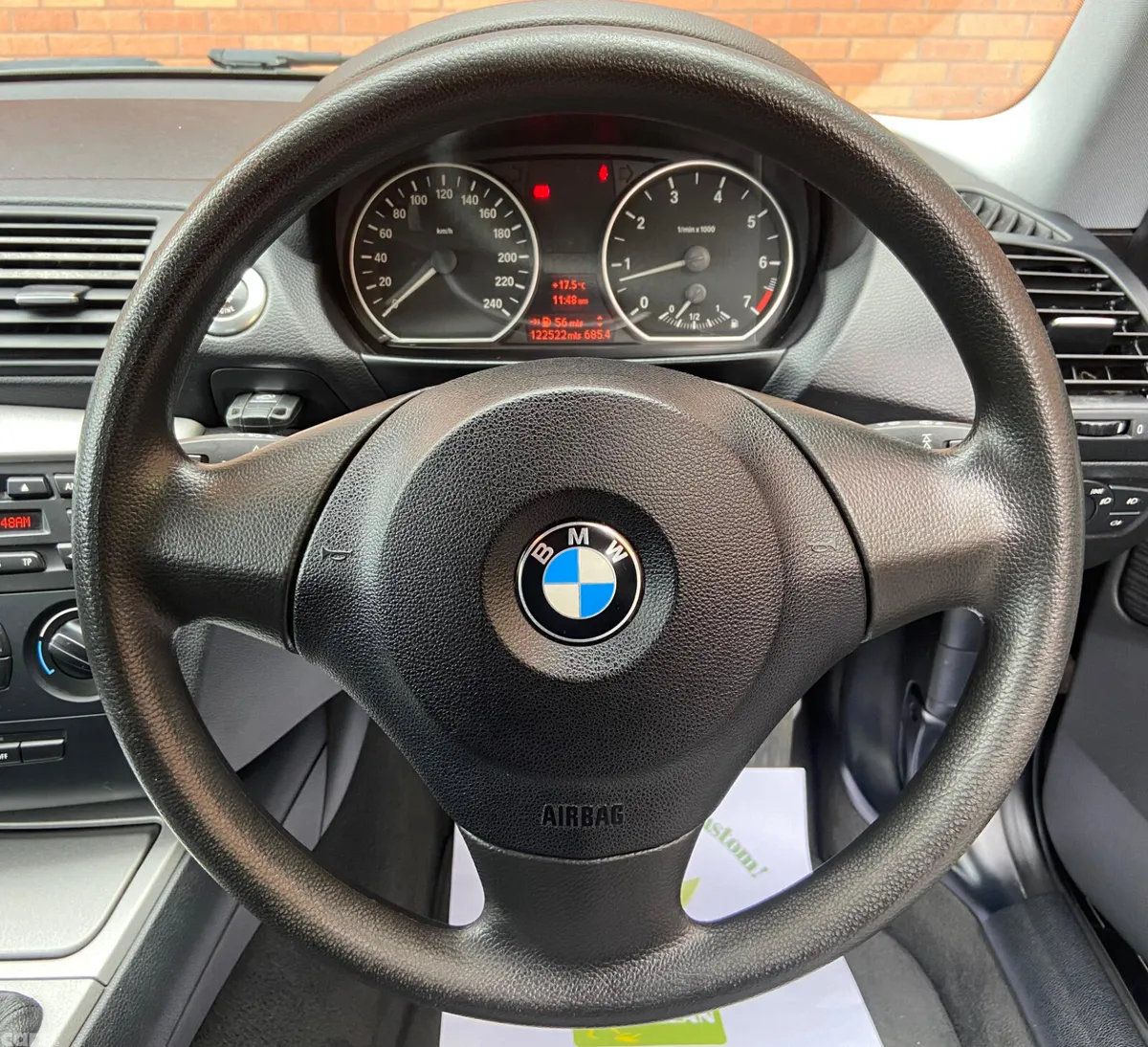 BMW 1-Series Hatchback, Petrol, 2008, Black