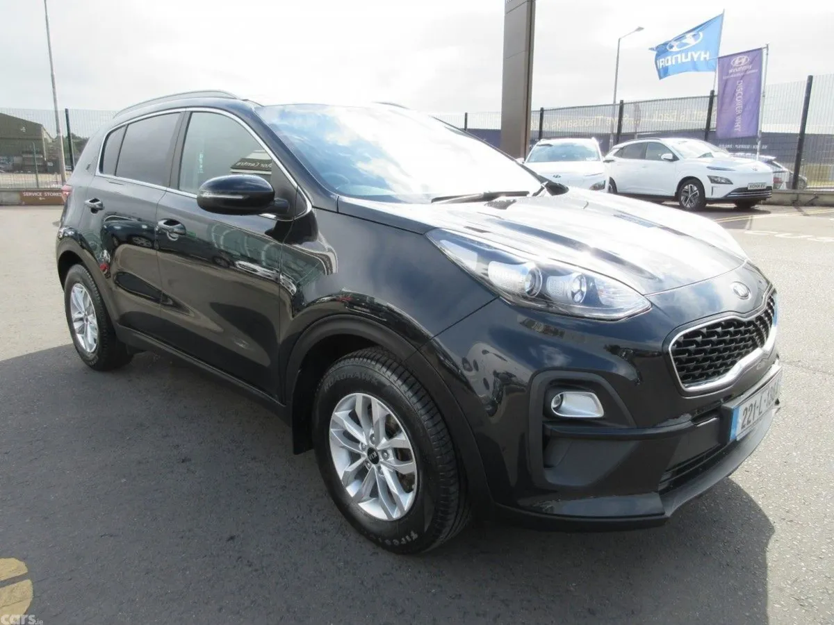Kia Sportage SUV, Diesel Hybrid, 2022, Black