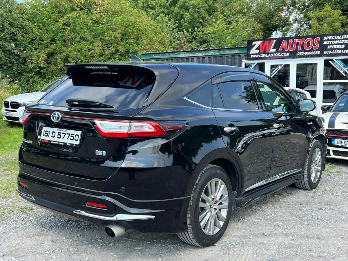 Toyota Harrier SUV, Petrol Hybrid, 2018, Black