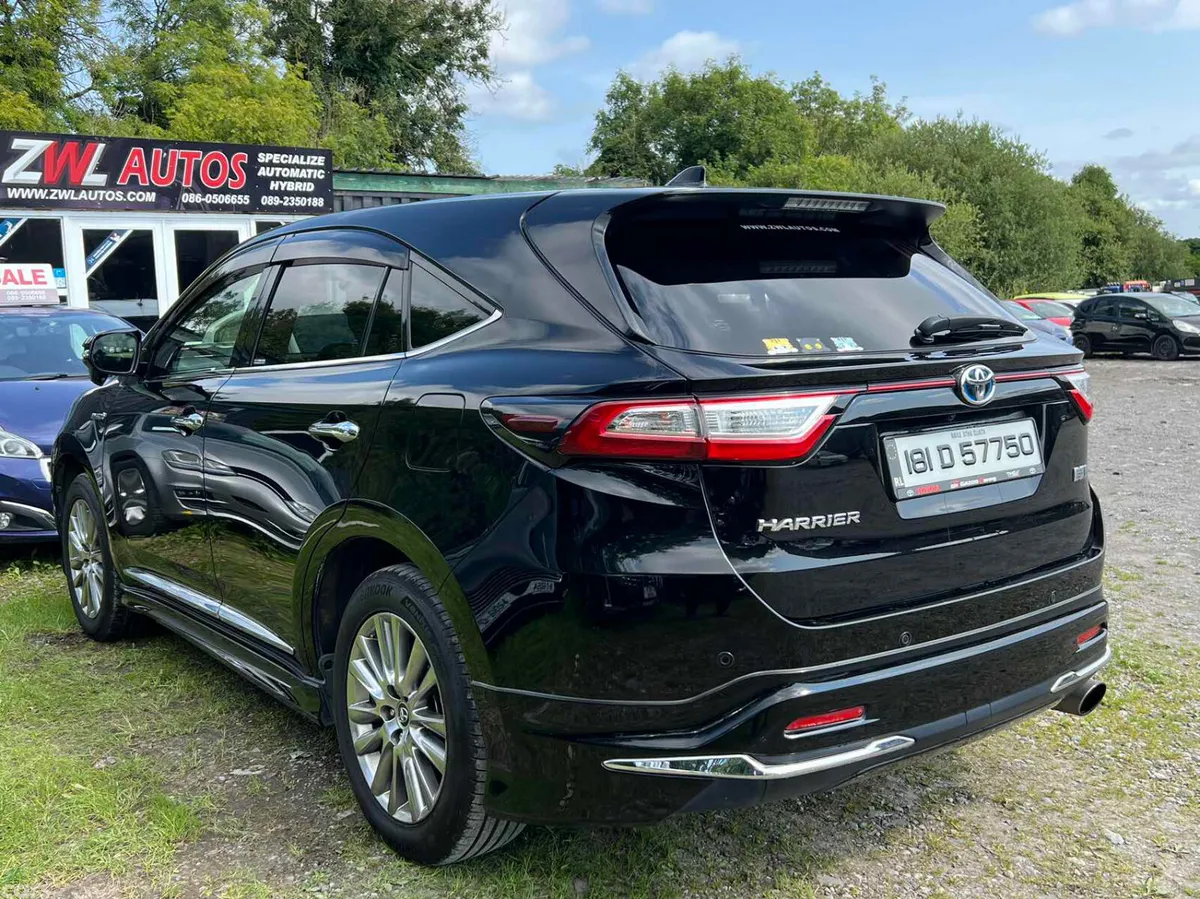 Toyota Harrier SUV, Petrol Hybrid, 2018, Black
