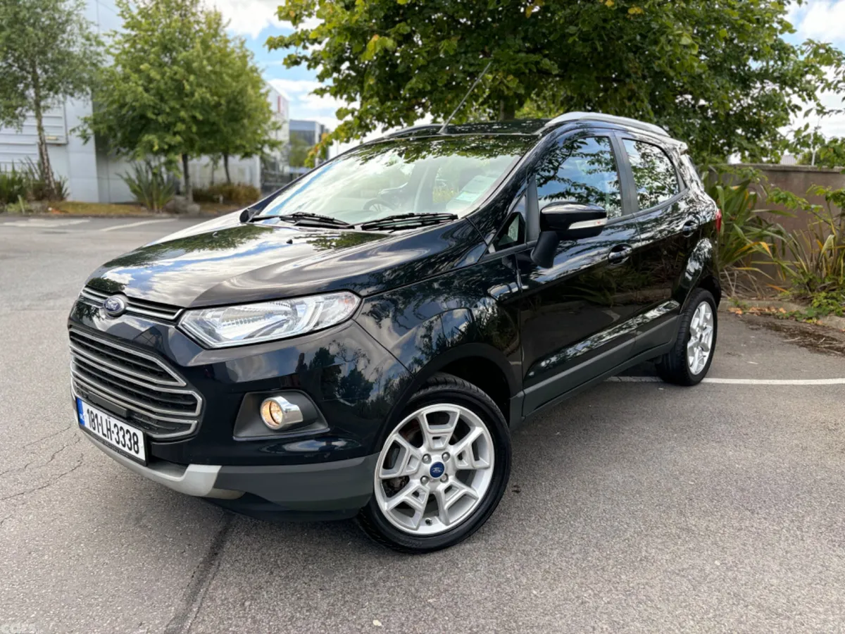 Ford EcoSport SUV, Diesel, 2018, Black