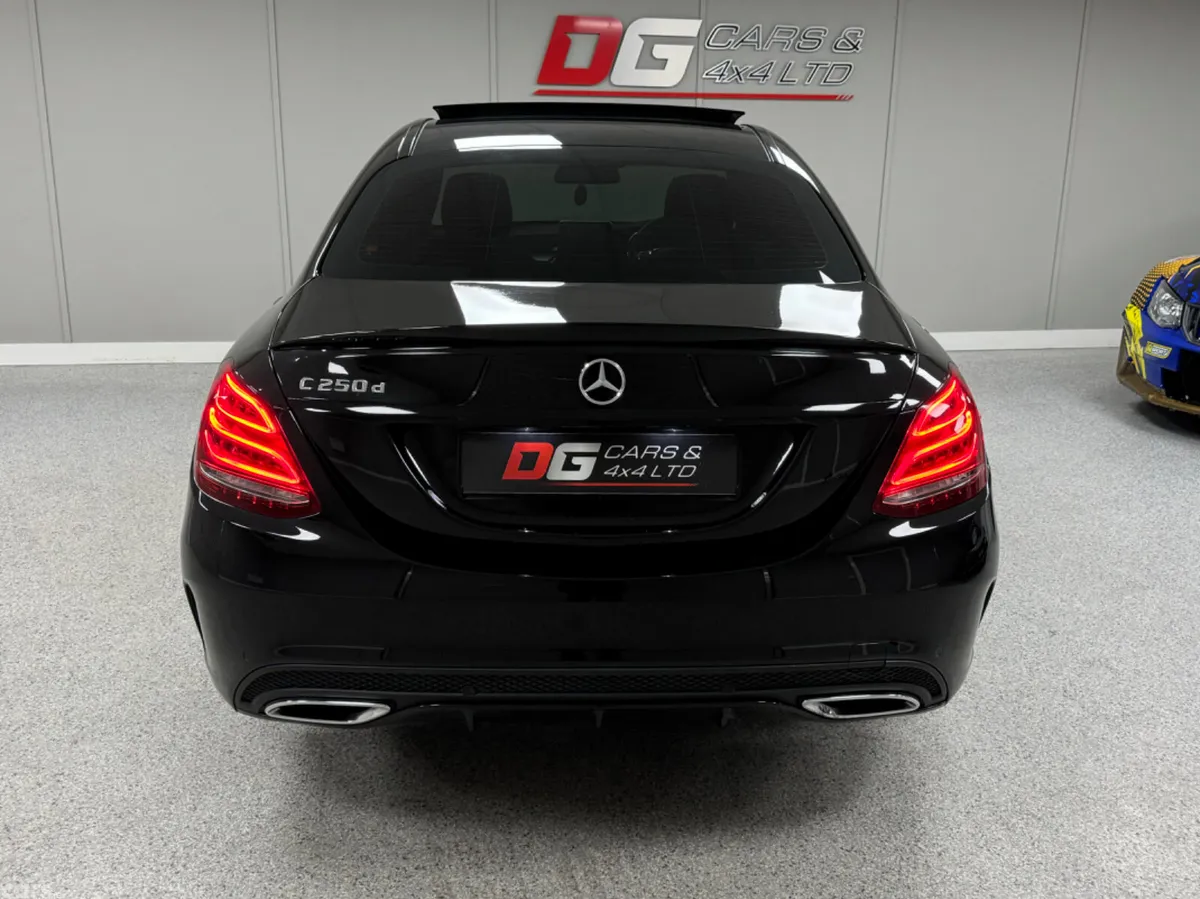 Mercedes-Benz C-Class Saloon, Diesel, 2018, Black