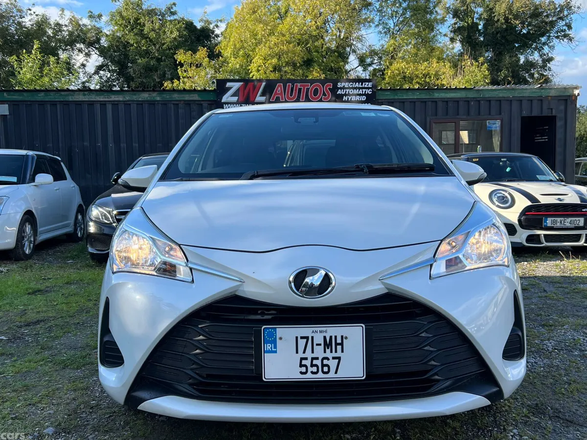 Toyota Vitz Hatchback, Petrol, 2017, White
