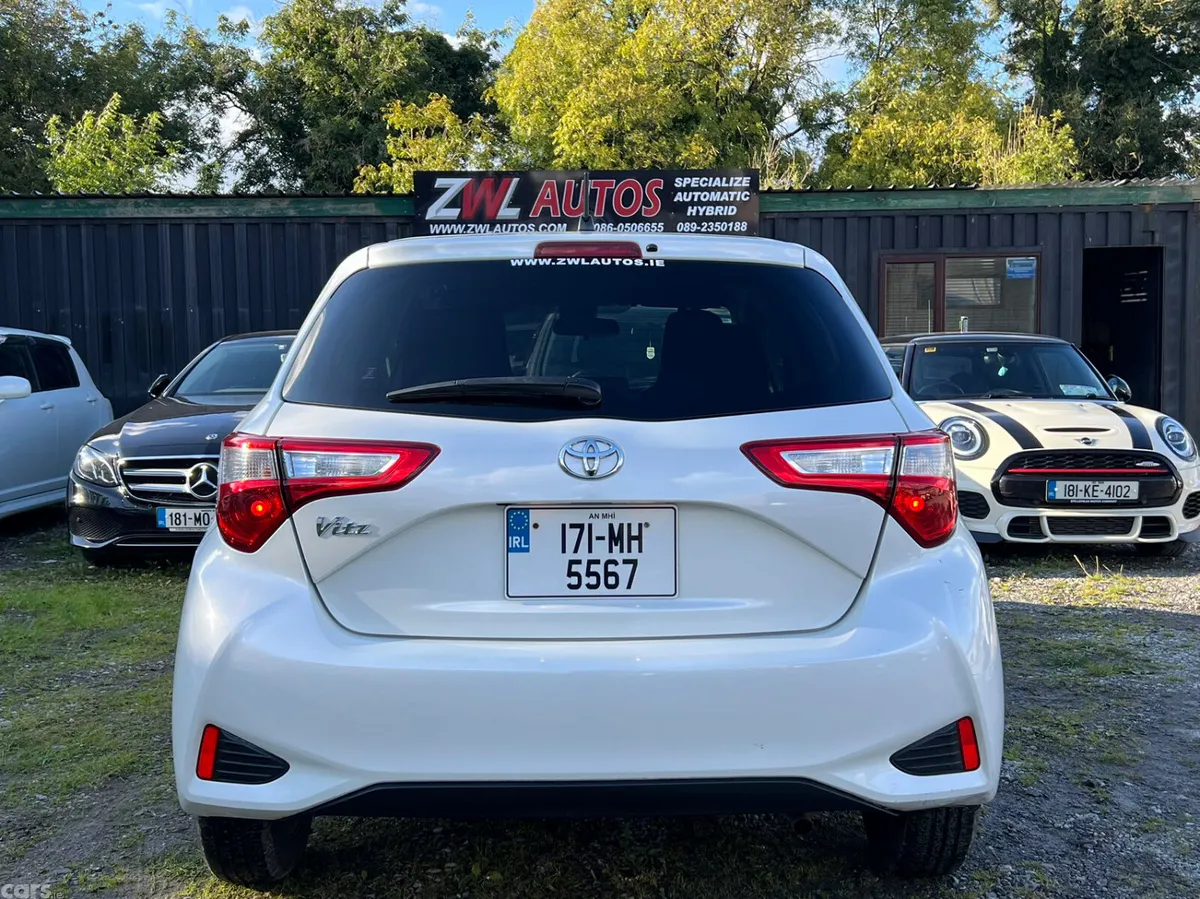 Toyota Vitz Hatchback, Petrol, 2017, White