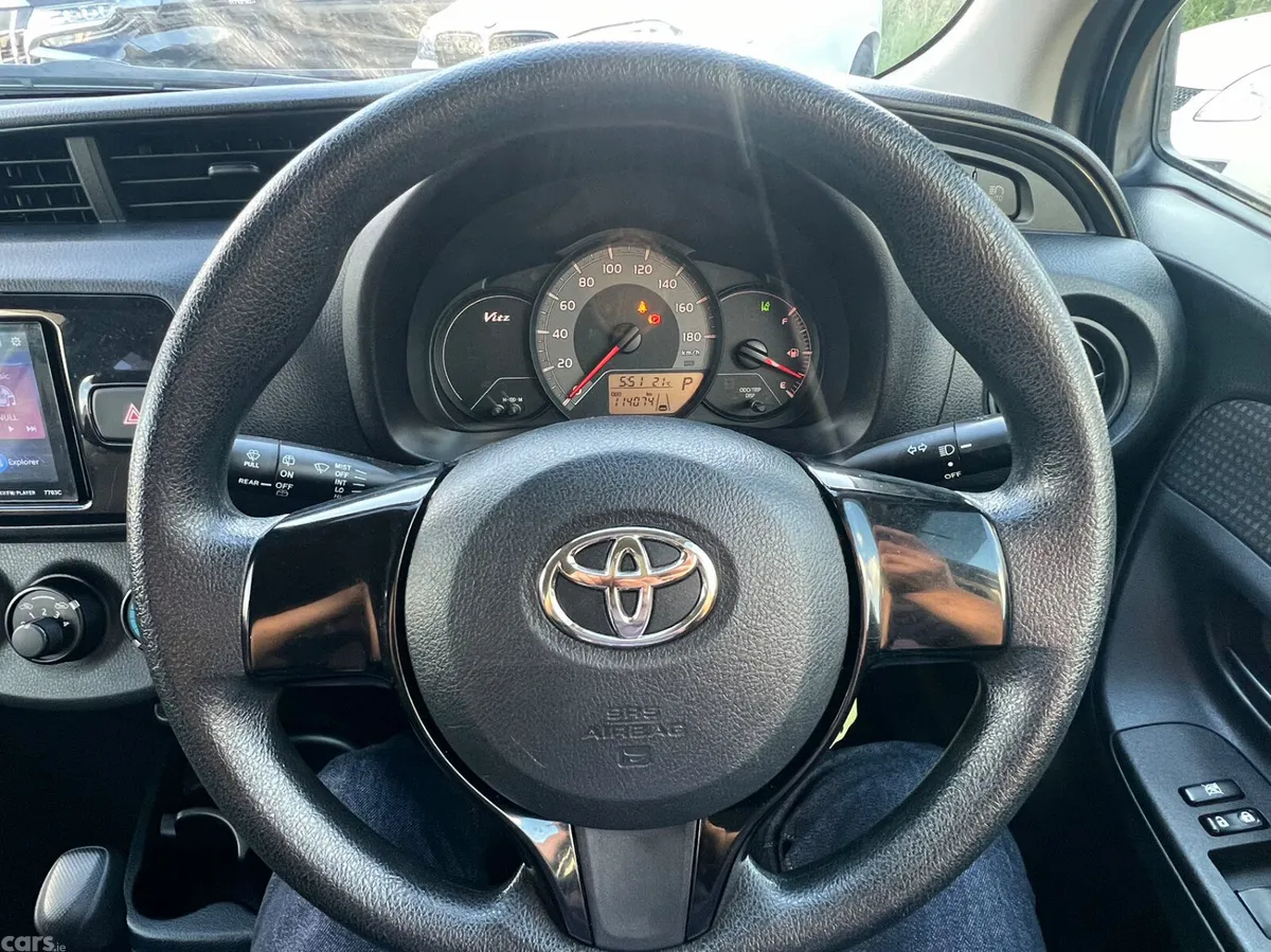Toyota Vitz Hatchback, Petrol, 2017, White
