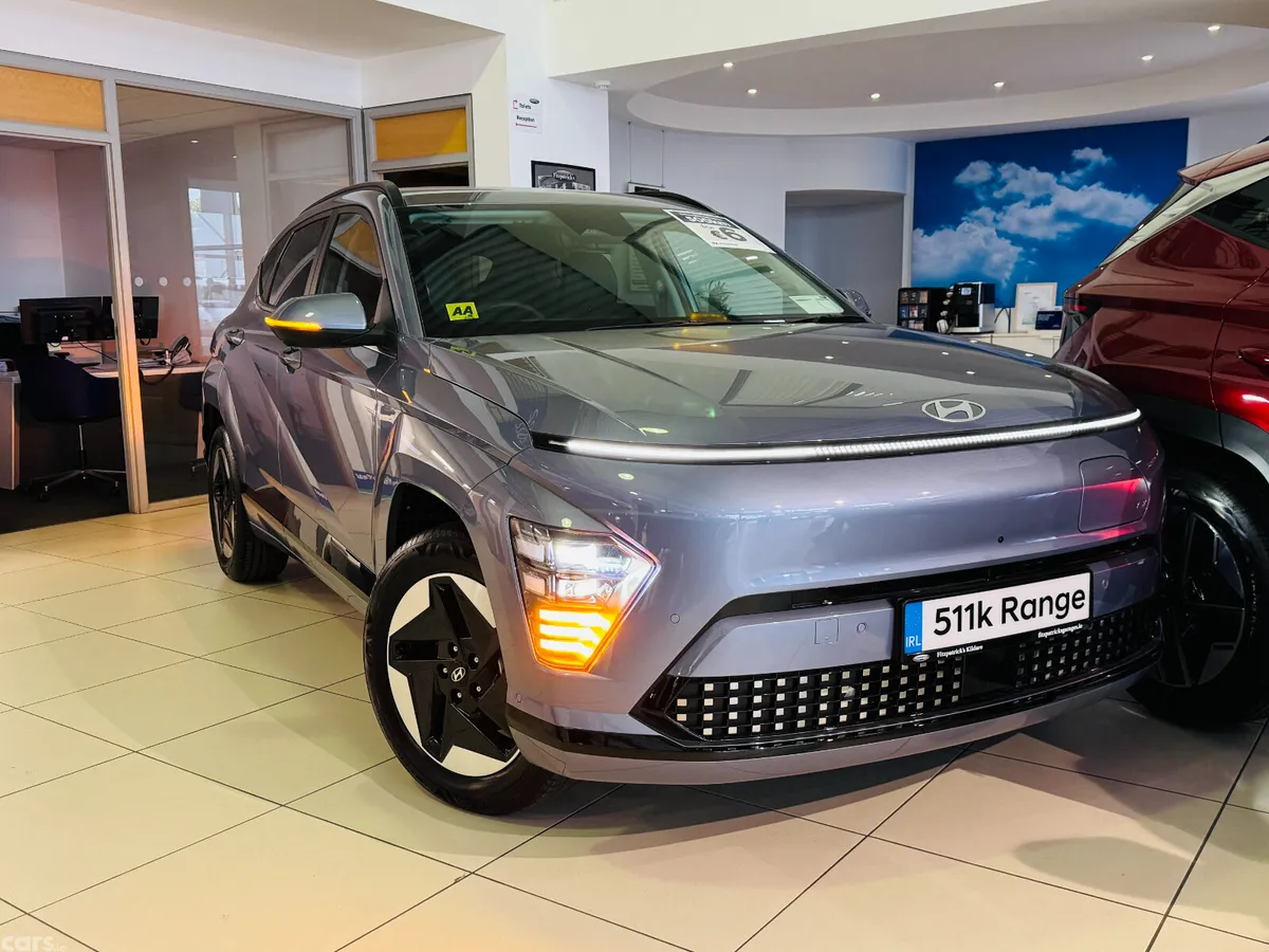 Hyundai KONA SUV, Electric, 2027, Blue