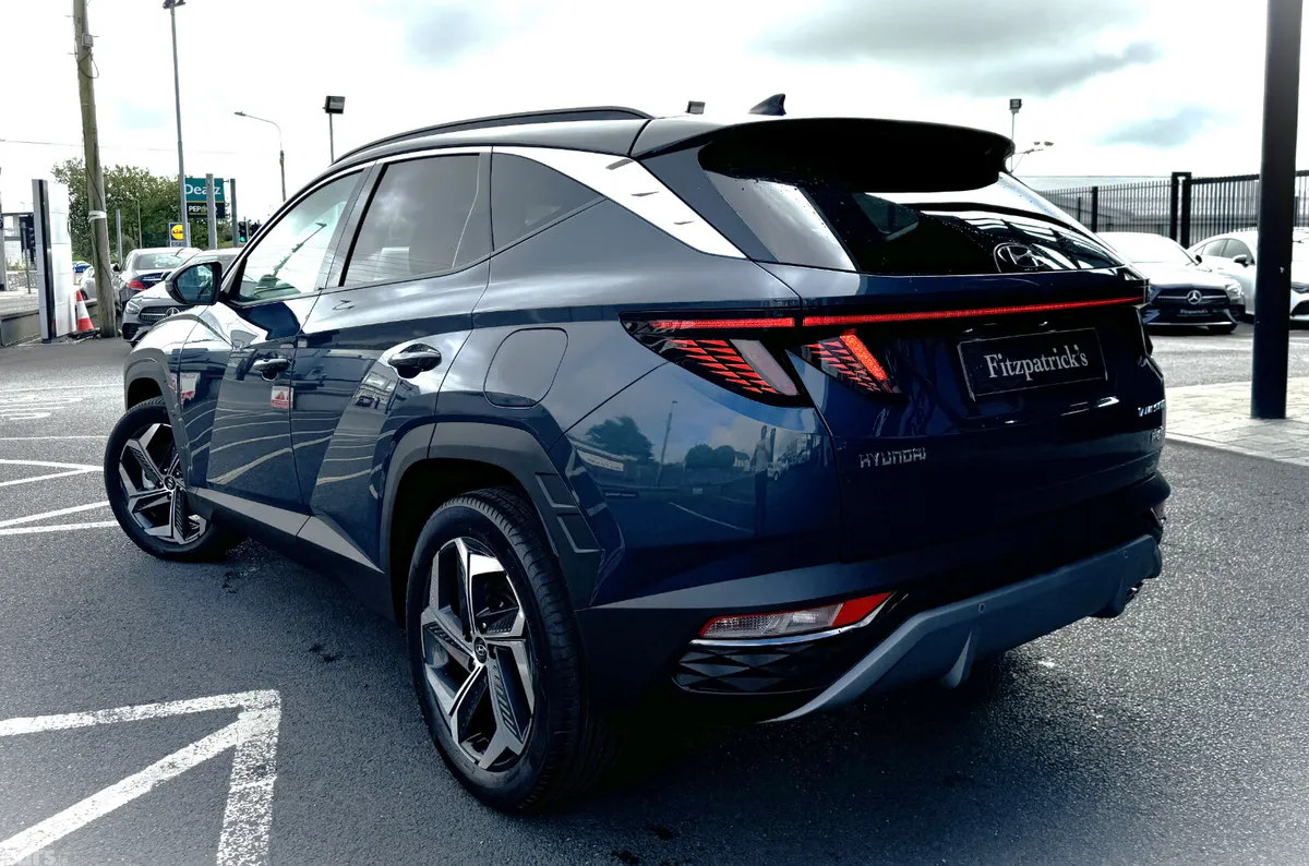Hyundai Tucson SUV, Petrol Plug-in Hybrid, 2024, Blue
