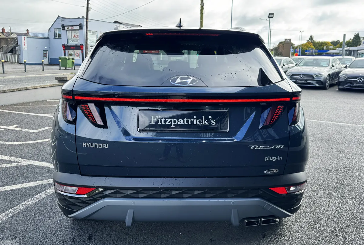 Hyundai Tucson SUV, Petrol Plug-in Hybrid, 2024, Blue