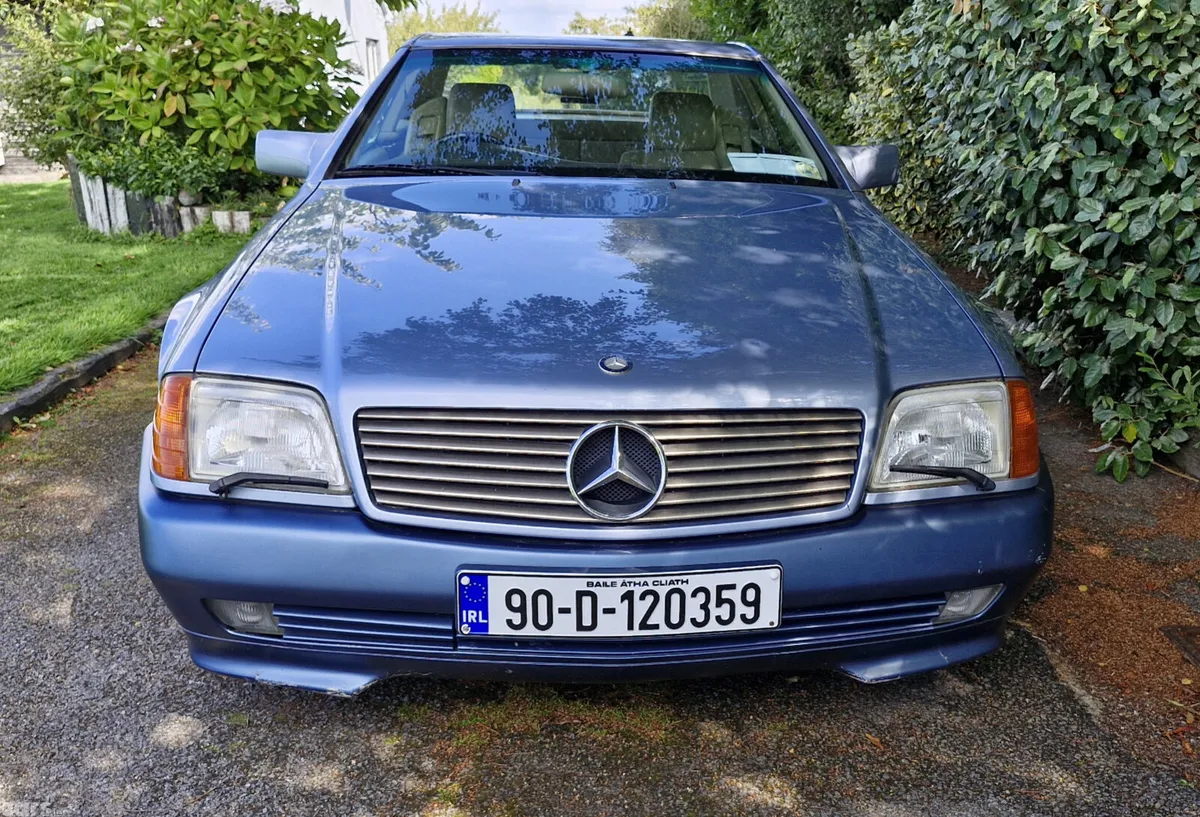 Mercedes-Benz SL-Class Convertible, Petrol, 1990, Blue