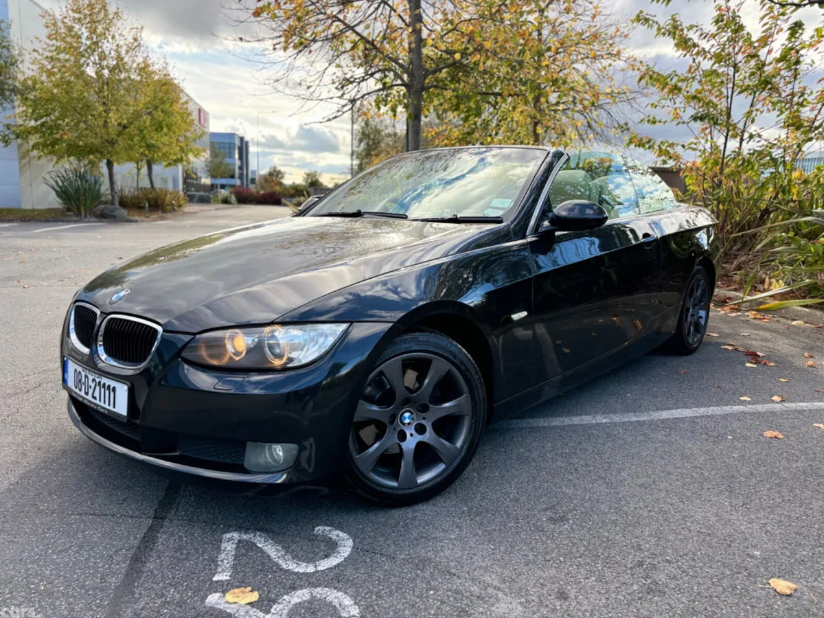 BMW 3-Series Convertible, Petrol, 2008, Black