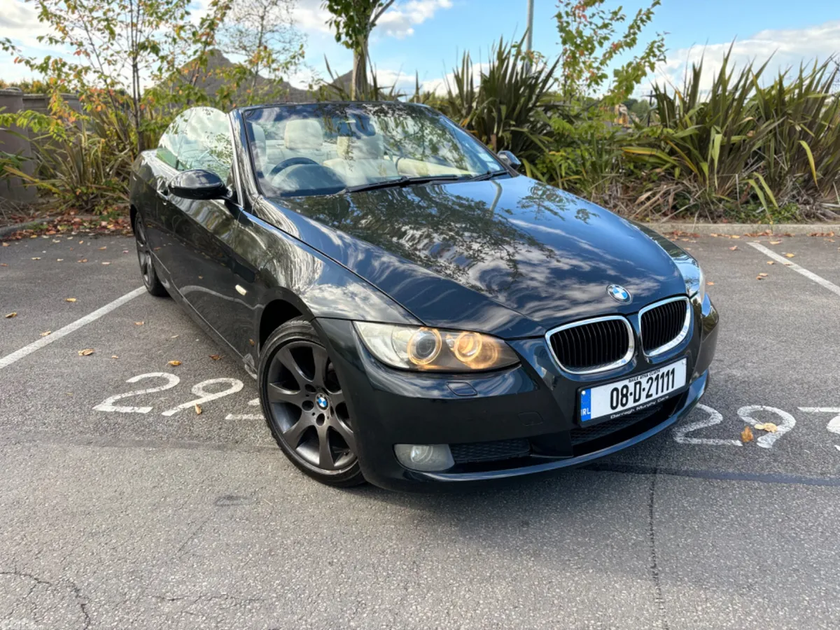 BMW 3-Series Convertible, Petrol, 2008, Black