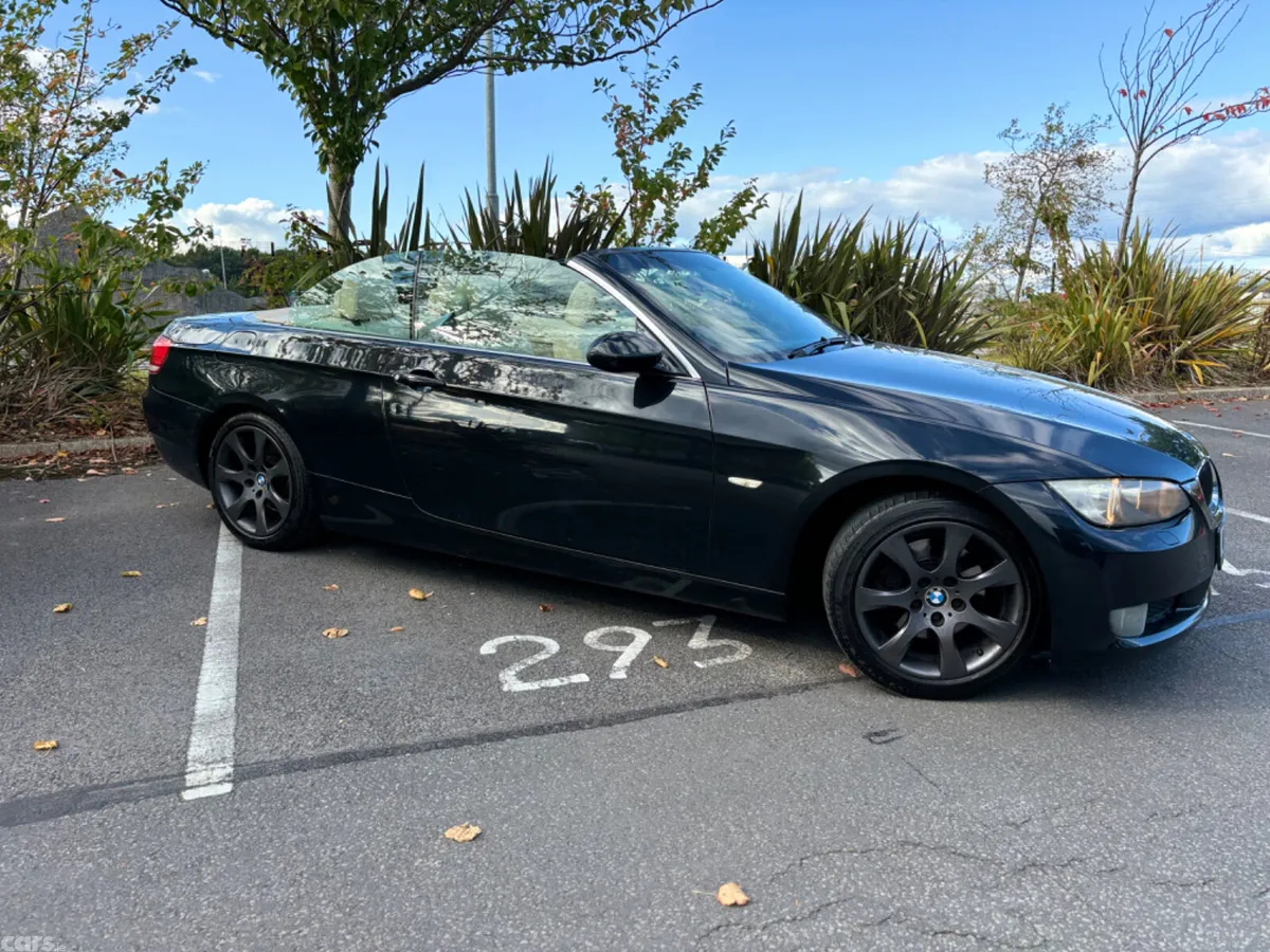 BMW 3-Series Convertible, Petrol, 2008, Black