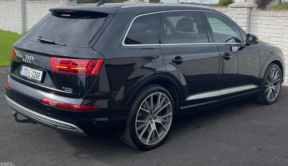Audi Q7 SUV, Diesel Plug-in Hybrid, 2017, Black
