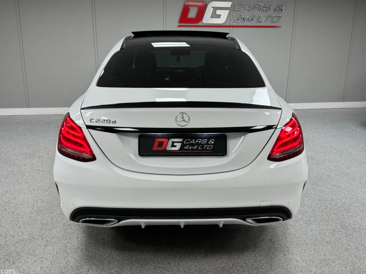 Mercedes-Benz C-Class Saloon, Diesel, 2017, White