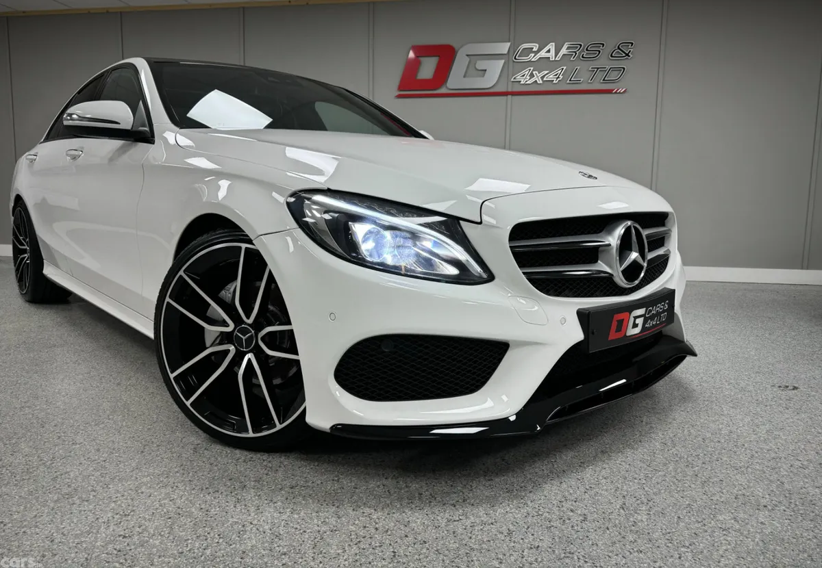Mercedes-Benz C-Class Saloon, Diesel, 2017, White