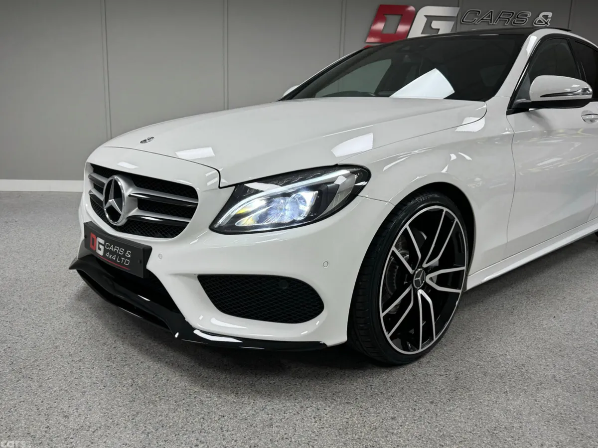 Mercedes-Benz C-Class Saloon, Diesel, 2017, White