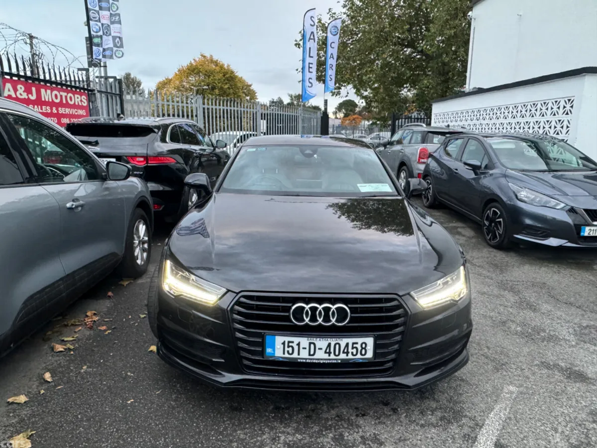 Audi A7 Hatchback, Diesel, 2015, Black