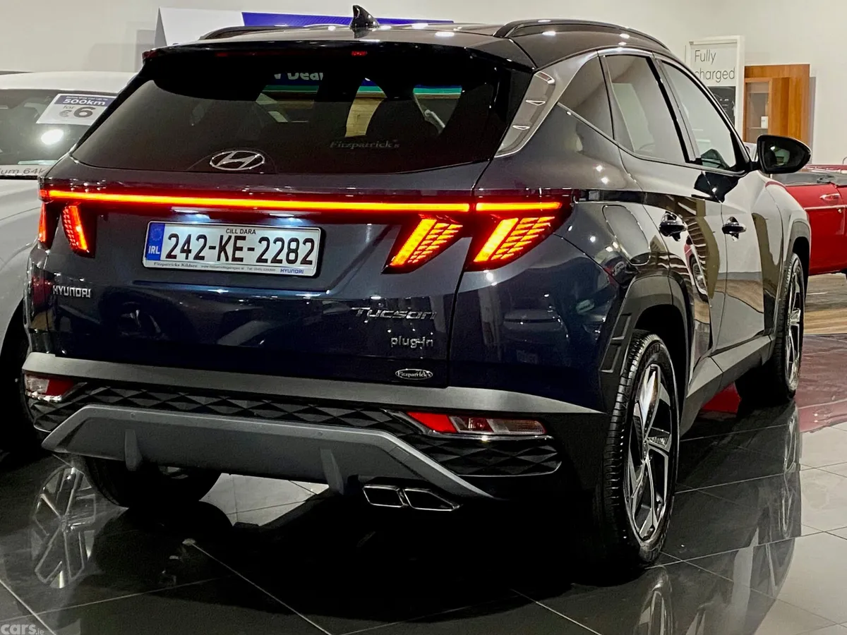 Hyundai Tucson SUV, Petrol Plug-in Hybrid, 2024, Blue