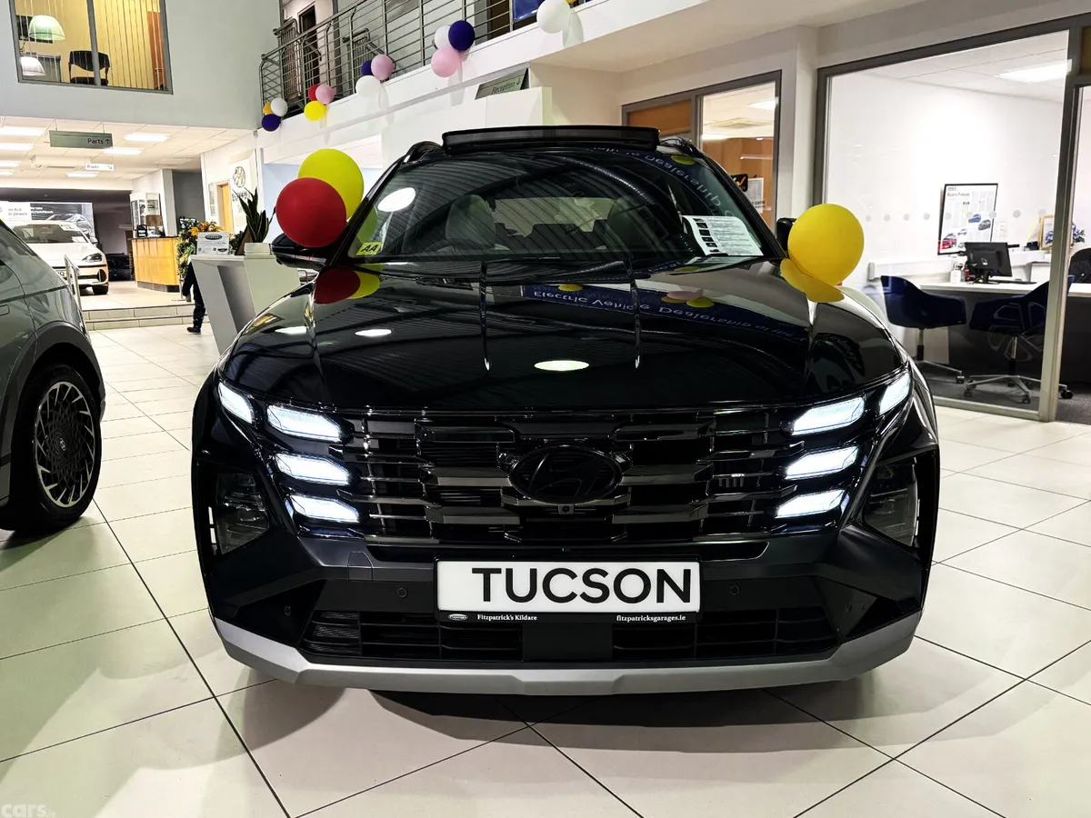 Hyundai Tucson SUV, Petrol Plug-in Hybrid, 2027, Green