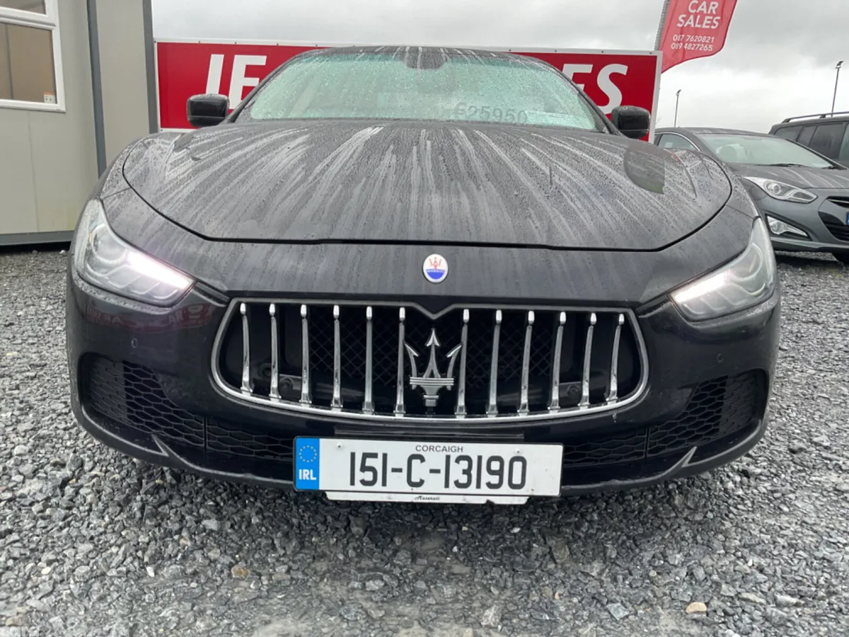 Maserati Ghibli Saloon, Diesel, 2015, Black