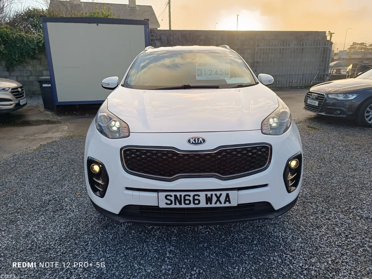 Kia Sportage SUV, Diesel, 2016, White