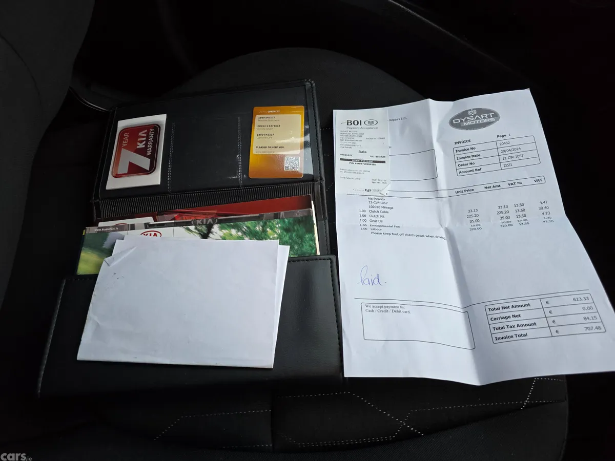 Kia Picanto Hatchback, Petrol, 2012, Red