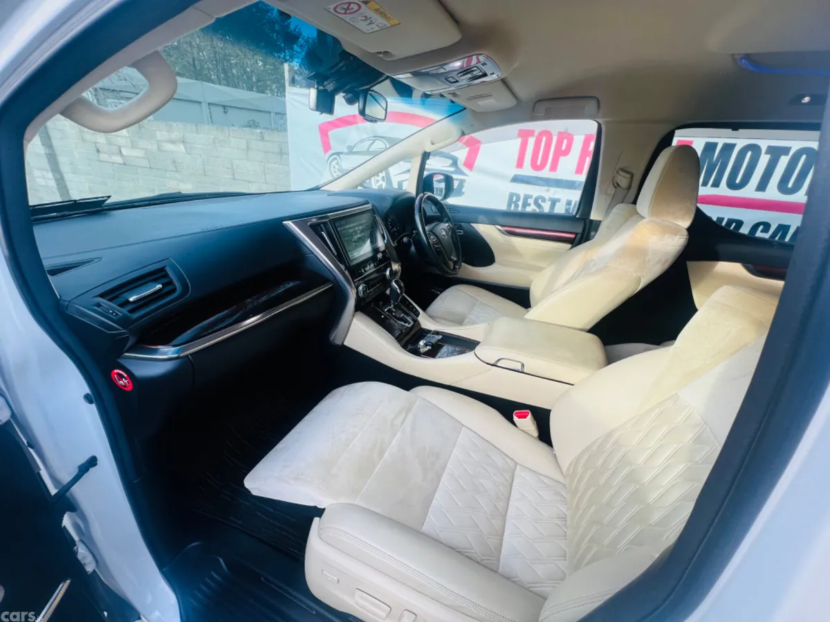 Toyota Alphard MPV, Petrol Hybrid, 2016, White