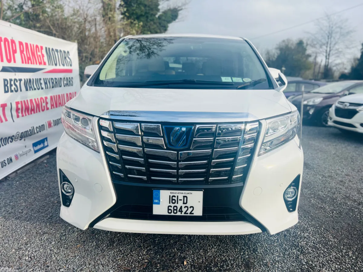 Toyota Alphard MPV, Petrol Hybrid, 2016, White