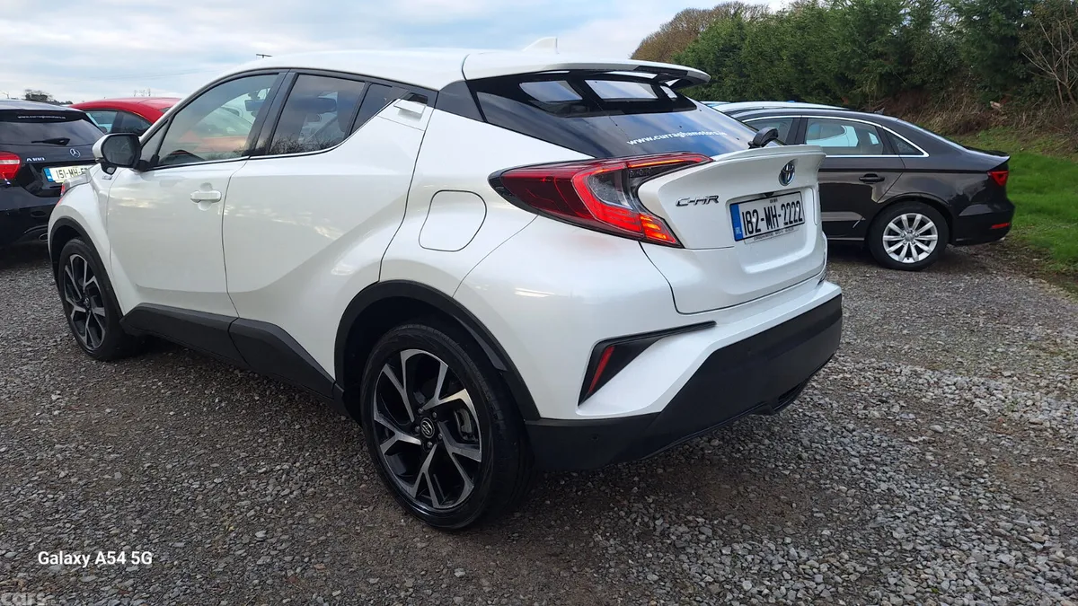 Toyota C-HR SUV, Petrol Hybrid, 2018, White
