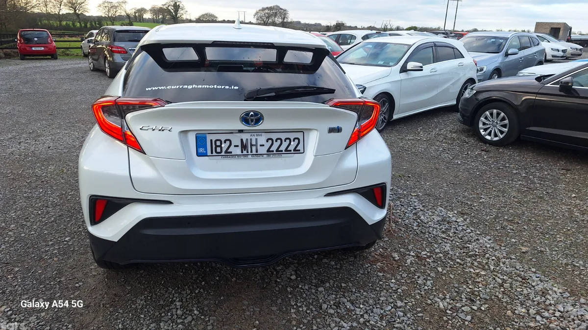 Toyota C-HR SUV, Petrol Hybrid, 2018, White