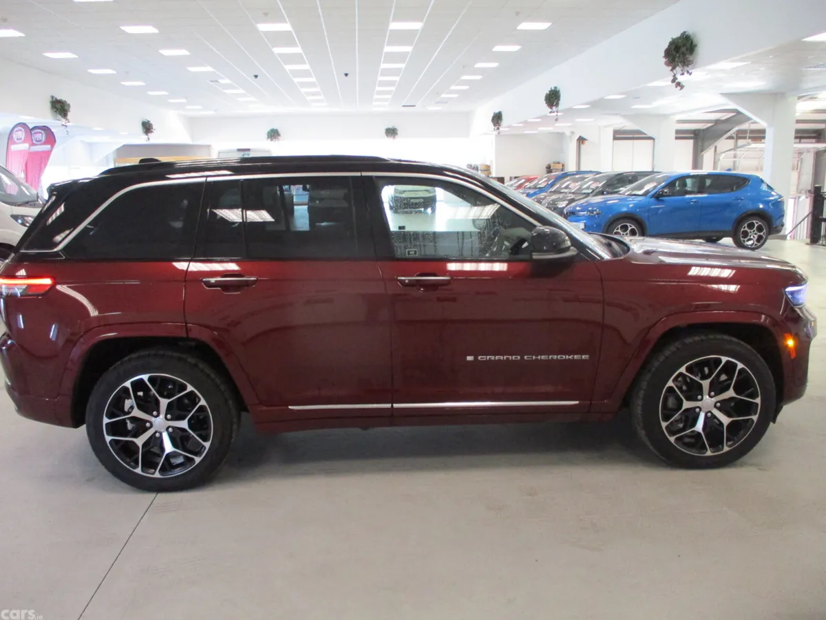 Jeep Grand Cherokee SUV, Petrol Plug-in Hybrid, 2025, Red