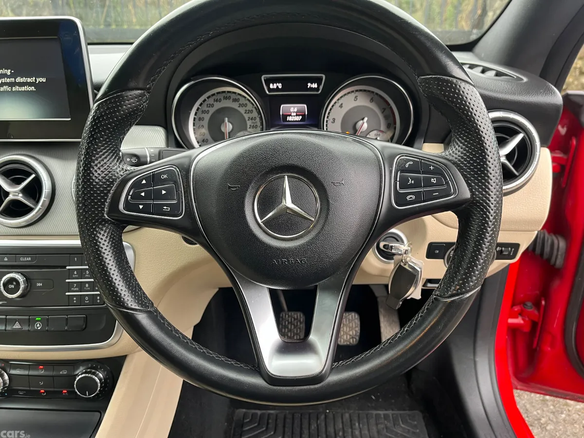Mercedes-Benz CLA Saloon, Petrol, 2015, Red