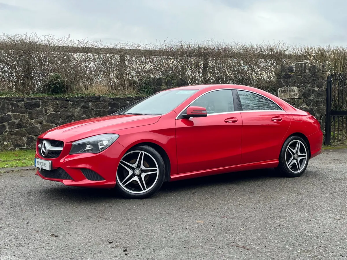 Mercedes-Benz CLA Saloon, Petrol, 2015, Red