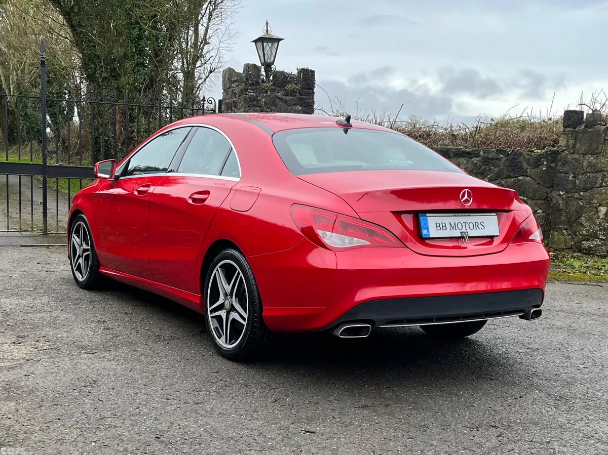 Mercedes-Benz CLA Saloon, Petrol, 2015, Red
